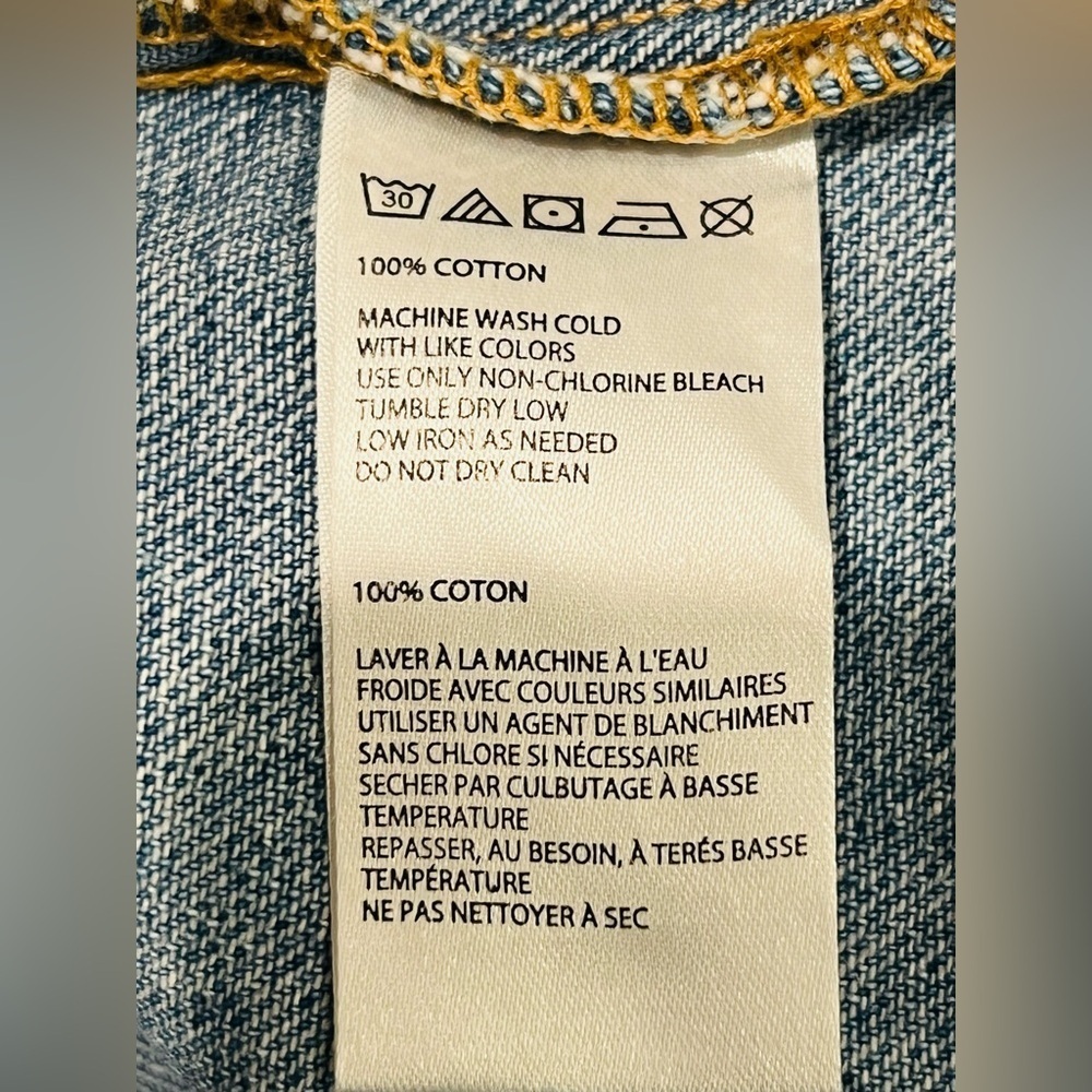 Urban Outfitters Button-Front Denim Mini Dress size 0 - Picture 12 of 16